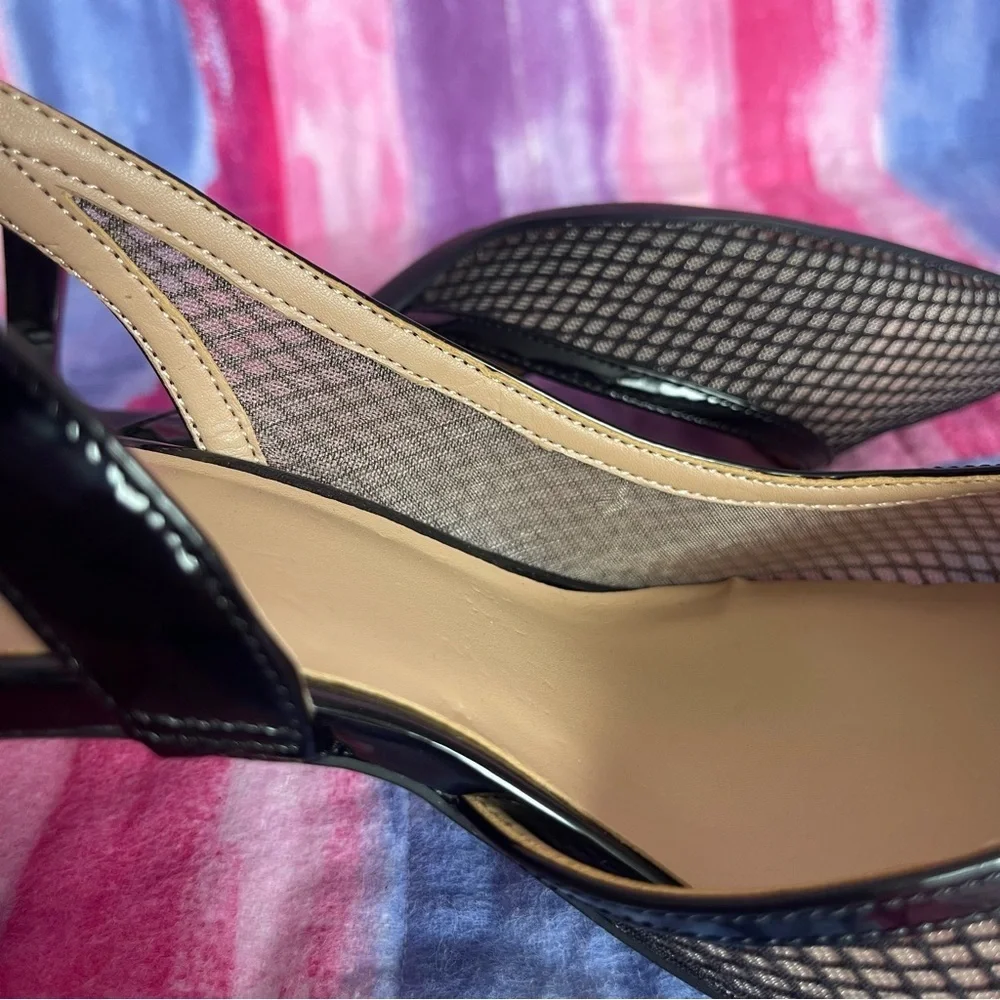 INC International Concepts Tevy Women's 10M Black Mesh